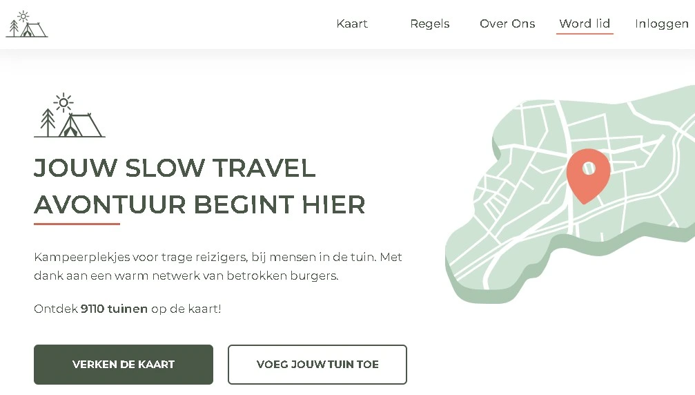 Website van Welcome to my garden